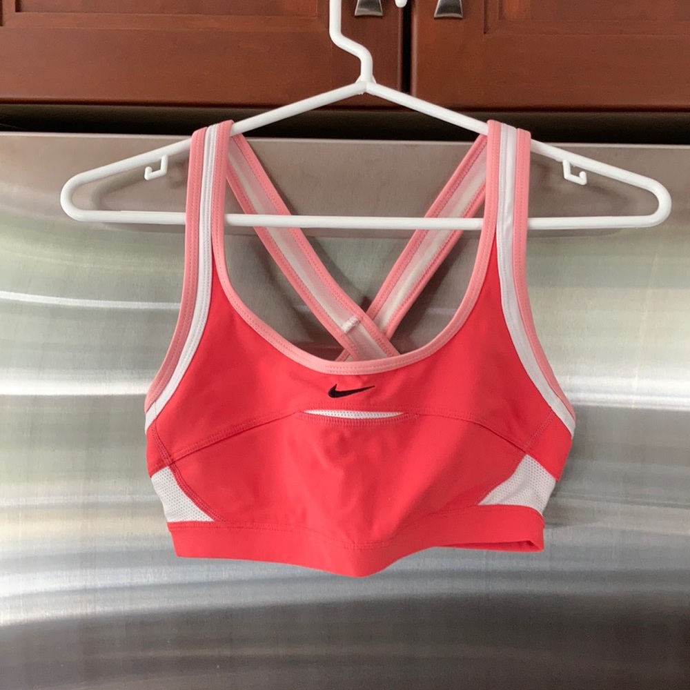 Pink Dry-Fit Nike Sports Bra